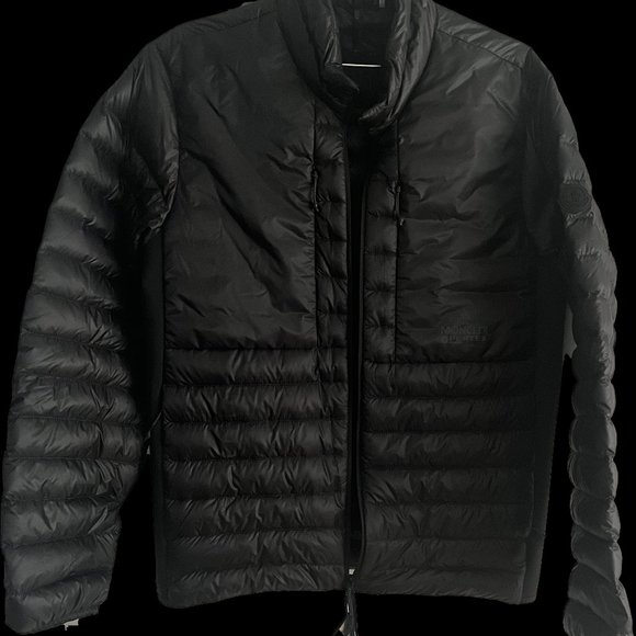 NWT Moncler Jovet Giubbotto Down Jacket | Matt Black | Men's Size 2 (M) - Picture 2 of 5